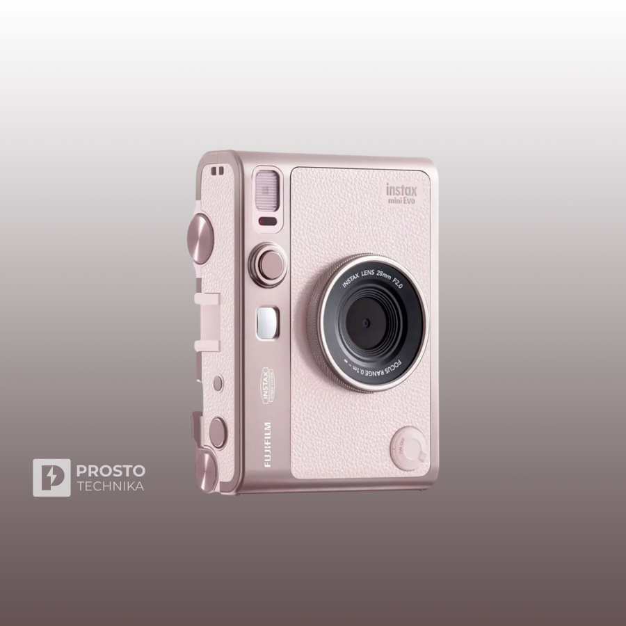 Фотоаппарат моментальной печати Fujifilm Instax Mini Evo Розовый